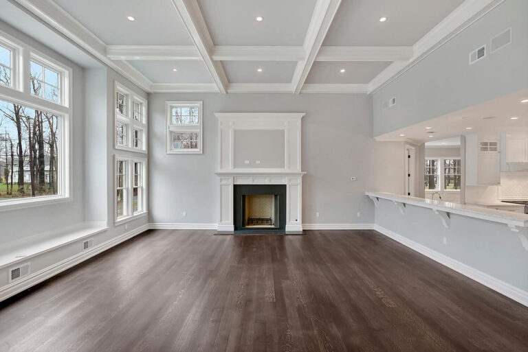 Casa vaciada. Interior tras el vaciado completo